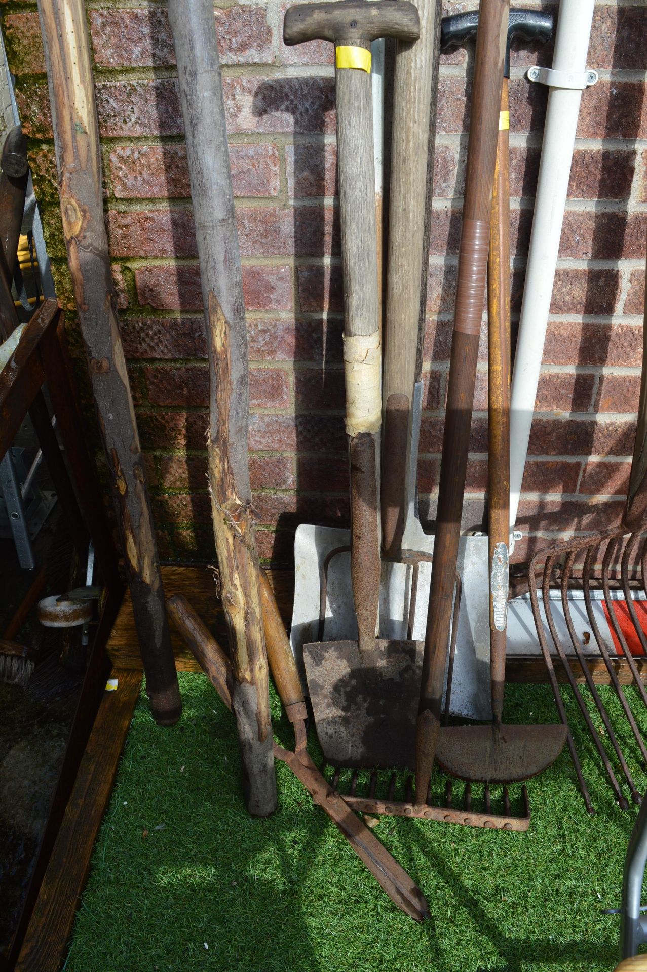 Assorted Vintage Garden Tools & Surgical Pole Axes - Image 2 of 2