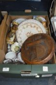 Decorative Plates, Glassware etc