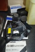 Olympus AZ300 Super Zoom Camera plus Pearlcorder S