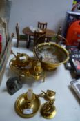 Brass Ornaments & Dolls House Furniture