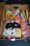 Novelty Items, Red Noses, Masks etc