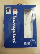 *Champion White Top Size: XL 2pk