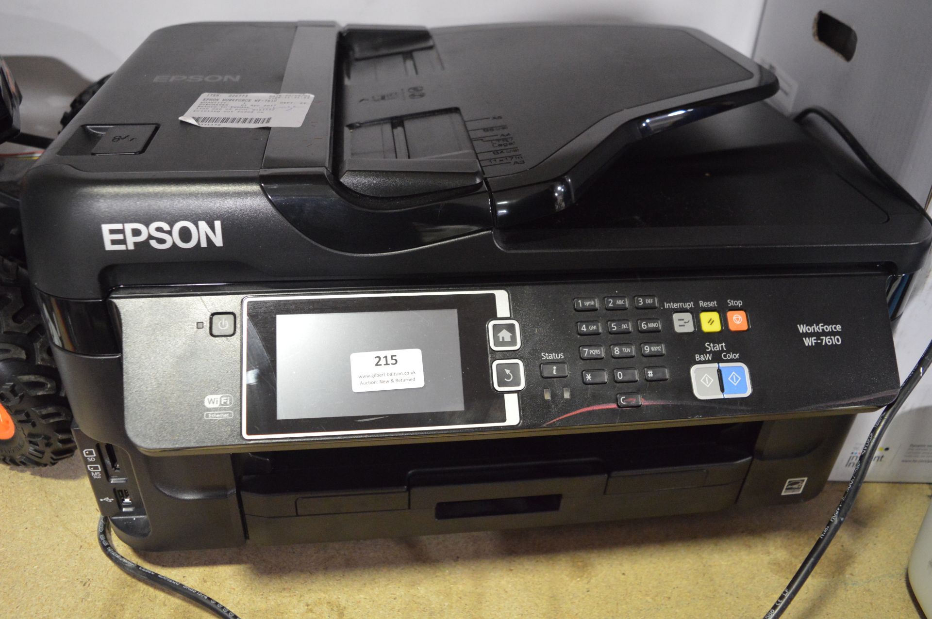 *Epson Workforce WF-7610 Printer