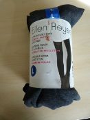 *Ellen Reyes Size: L Fleece Lined Leggings 2pk