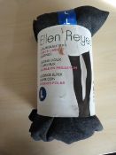 *Ellen Reyes Size: L Fleece Lined Leggings 2pk