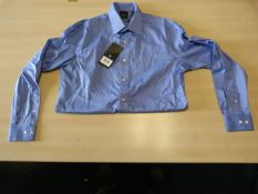 *Oxford Blue Diamond Custom Fitted Shirt Size: 15.