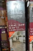 *9 Packs of Grey Walnut Laminate Flooring