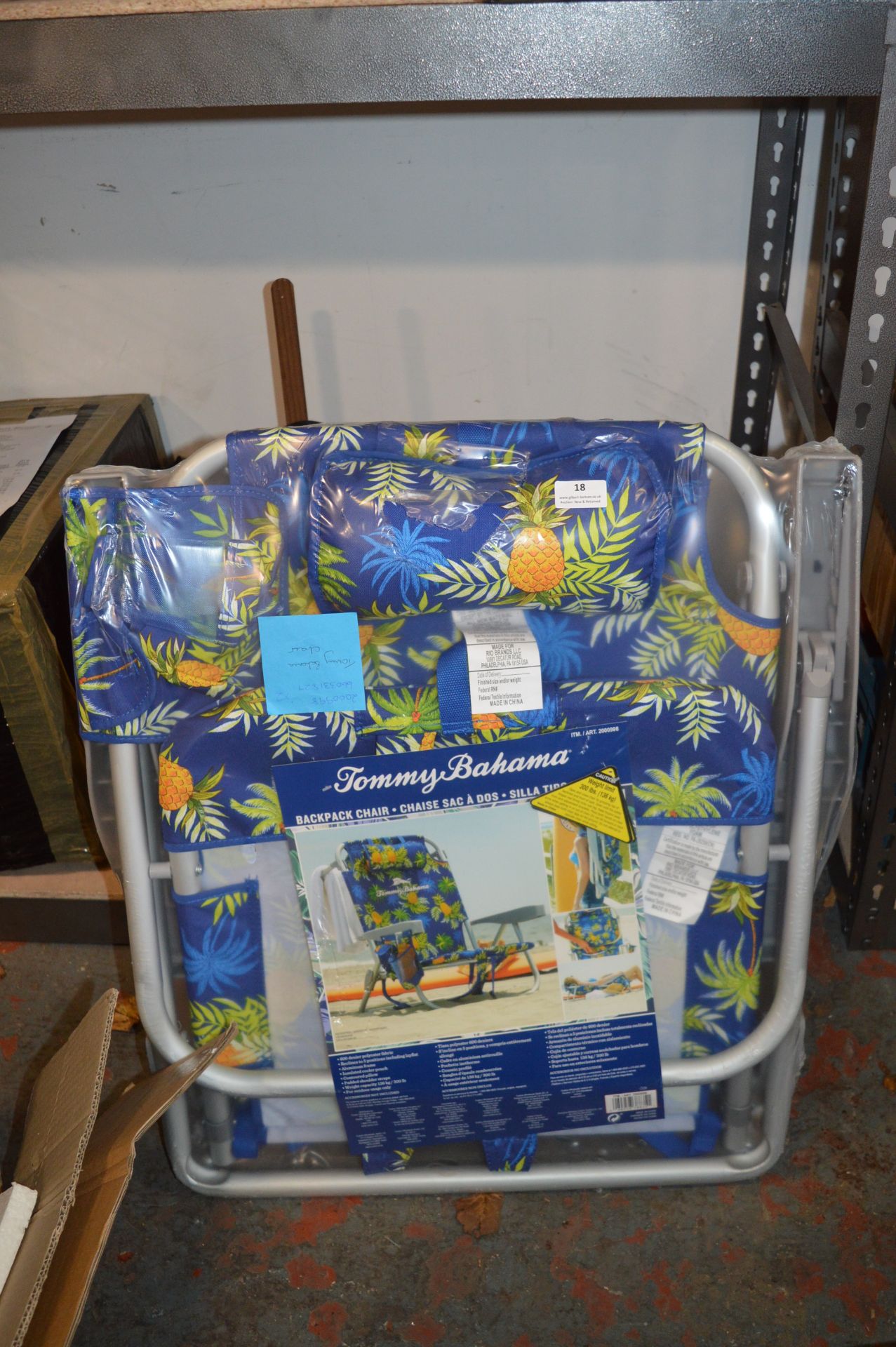 *Tommy Bahama Folding Backpack Chair