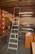 Seven Tread Aluminium Ladder