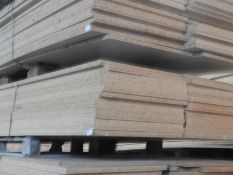 *28 Sheets of Chipboard Shelving 60x268cm