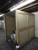 Furniture Removals Company Storage Crate 150cm wide x 210cm deep x 225cm high