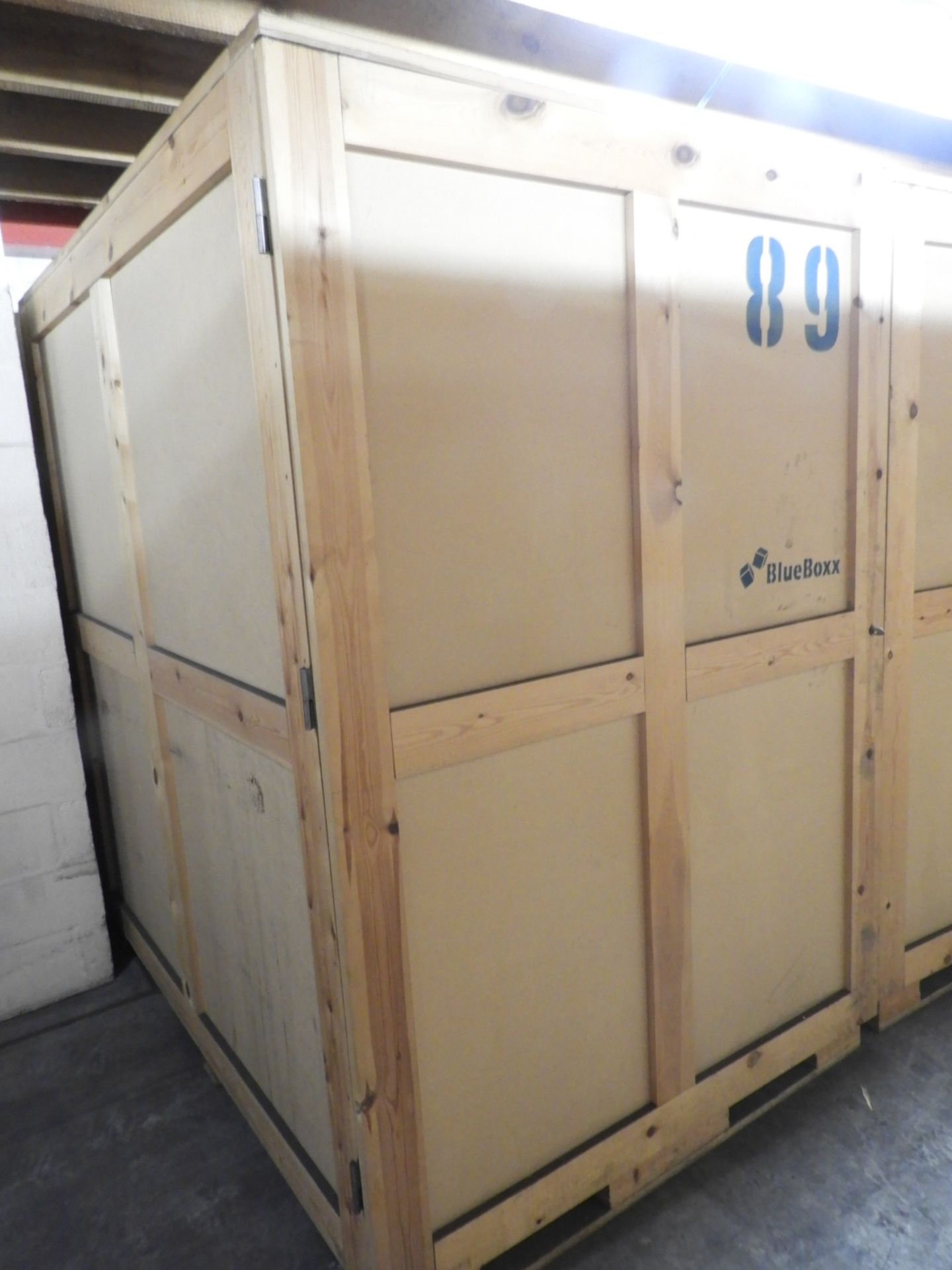 Furniture Removals Company Storage Crate 150cm wide x 210cm deep x 225cm high