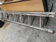 Aluminium Double Extending Ladder