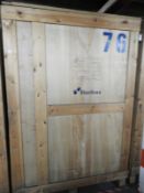 Furniture Removals Company Storage Crate 150cm wide x 210cm deep x 225cm high