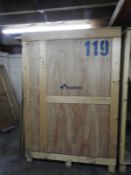 Furniture Removals Company Storage Crate 150cm wide x 210cm deep x 225cm high