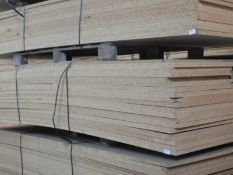 *36 Sheets of Chipboard Shelving 60x268cm