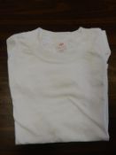 *Kirkland Signature White Short Sleeve Top Size: M