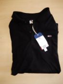 *Tommy Jeans Size: XL Short Sleeve Black Polo