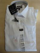 *Kirkland Signature Custom Fit White Shirt Size: 16.5 Neck, 34/35 Chest