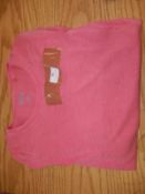 *Kirkland Signature size: S Pink Shirt Sleeve Top