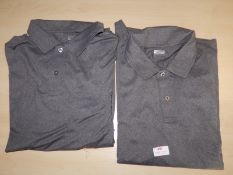 *32° Cool Grey Short Sleeve Polo Shirt 2pk