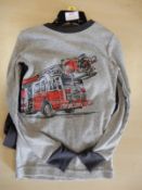 Kirkland Signature Child's Fire Engine Pajamas Size: 5