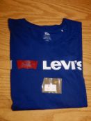 *Levi's Blue Crew-Neck Top Size: S