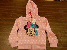 Child's Minnie Mouse Hooded Jacket Size: 4T