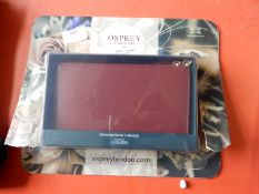 *Osprey London Leather 3/4 Zip Round Purse