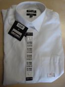 *Kirkland Signature Custom Fit White Shirt Size: 15.5 Neck, 34/35 Chest