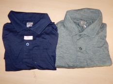 *32° Cool Size: M Short Sleeve Polo Shirt 2pk