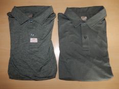 *32° Cool Size: M Short Sleeve Polo Shirt 2pk