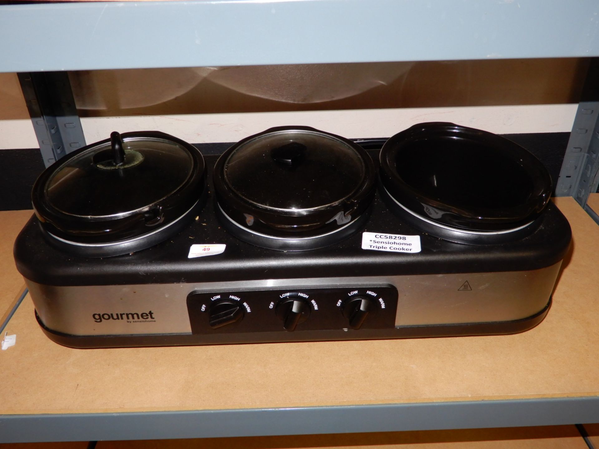 *Sensiohome Triple Cooker