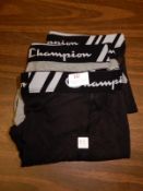 *Champion Size: M Boxers 3pk