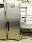* s/s Polar Gastro upright freezer single door 650w x 820d x 1990h