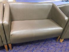 * 2 x 2 Seat sofas in Panaz Mushroom