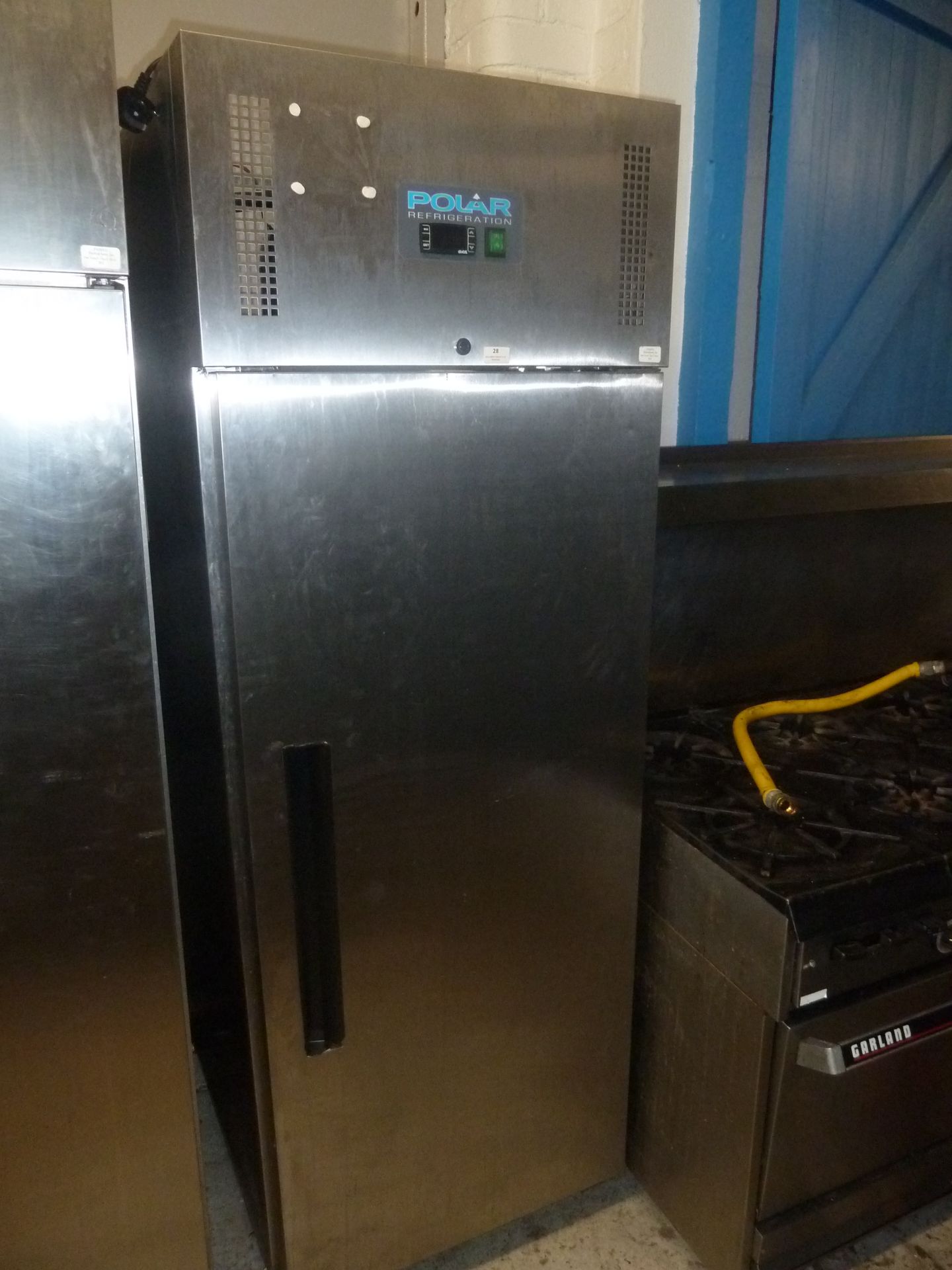 * S/S Polar Gastro upright freezer single door 680w x 810d x 2000h - Image 2 of 5