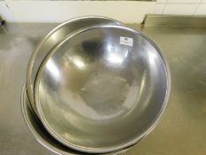 * 3x S/S Mixing Bowls