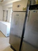 * s/s Fosters upright freezer 700w x 810d x 2100h