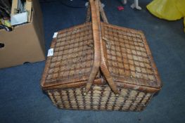 Wicker Picnic Basket