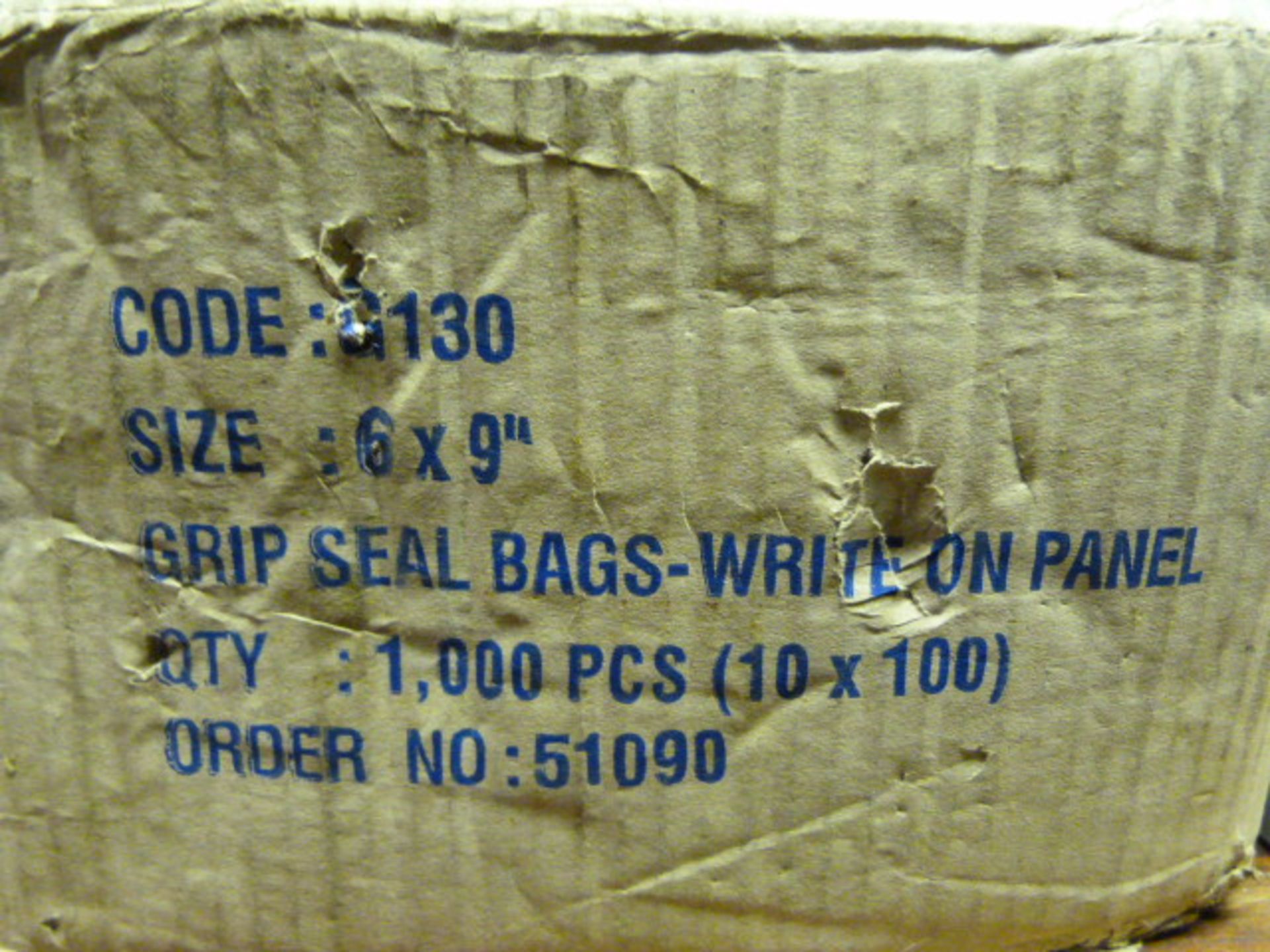 Box of 6" x 9" Grip Seal Bags