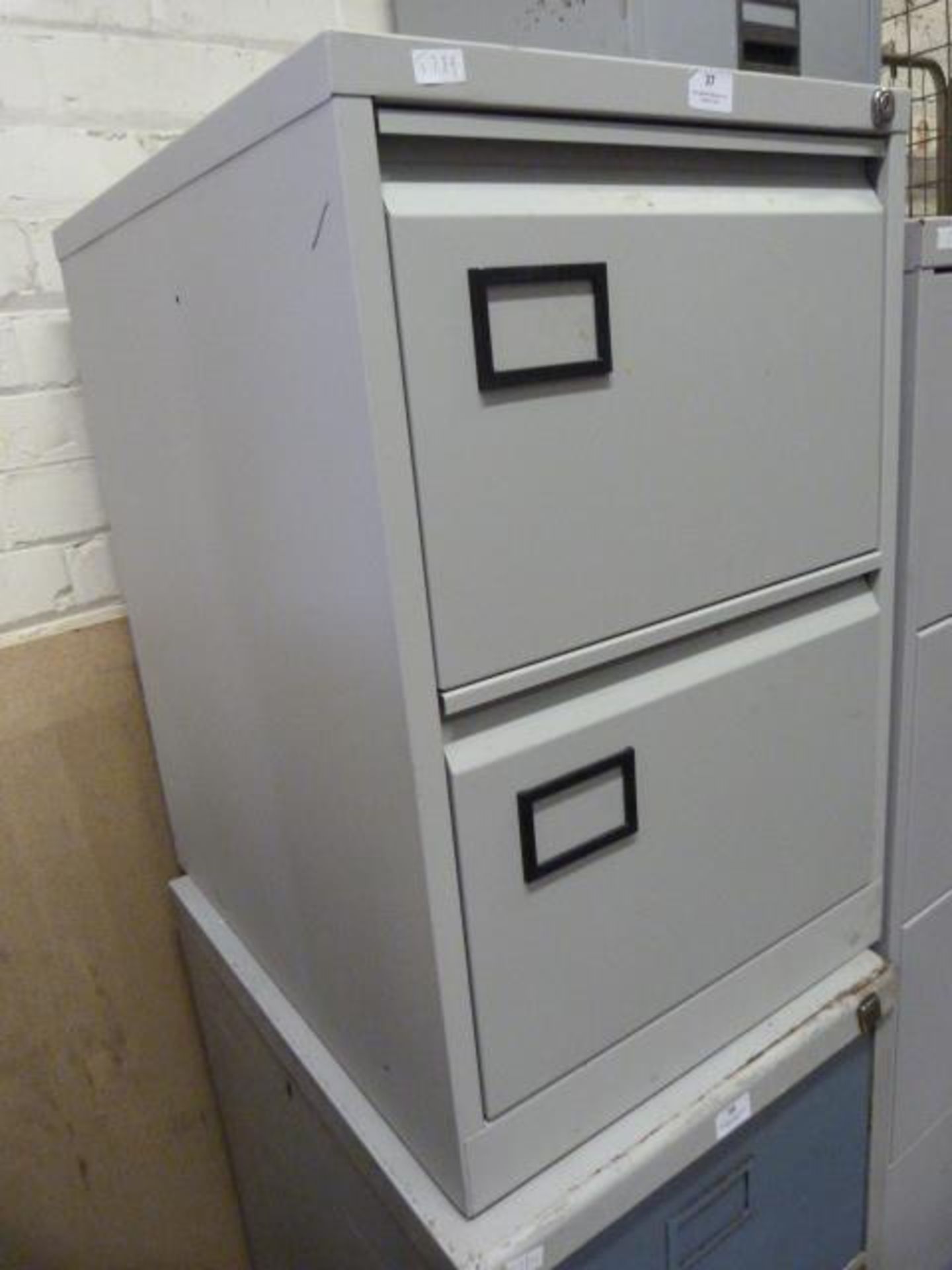 *Two Drawer Filing Cabinet