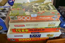 Five Jigsaw Puzzles