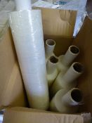 *Six 400mm x 300m Rolls of Clear Stretch Wrap