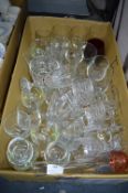 Wine Glasses, Sherry Glasses, etc.