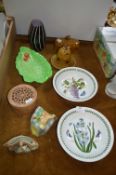 Pottery Items by Carltonware, Portmeirion, Hornsea, etc.