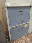 *Two Drawer Filing Cabinet