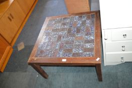 Tile Topped Retro Coffee Table