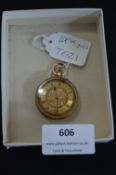 Ladies Continental 14ct Gold Pocket Watch