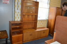 G-Plan Teak Sideboard with Display Cabinet and Storage Unit